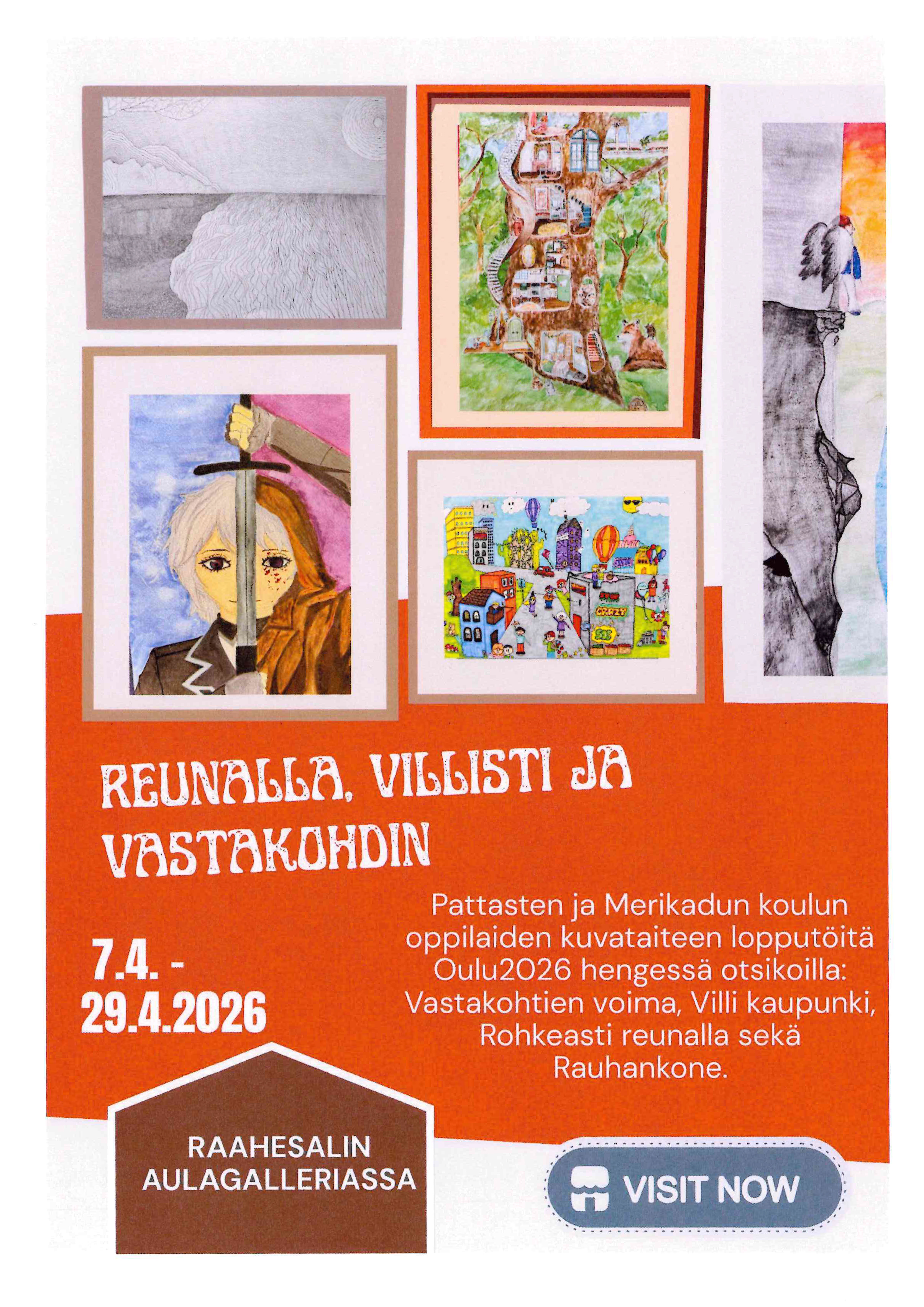 Raahesalin aulagallerian näyttely 7.-29.4.2026