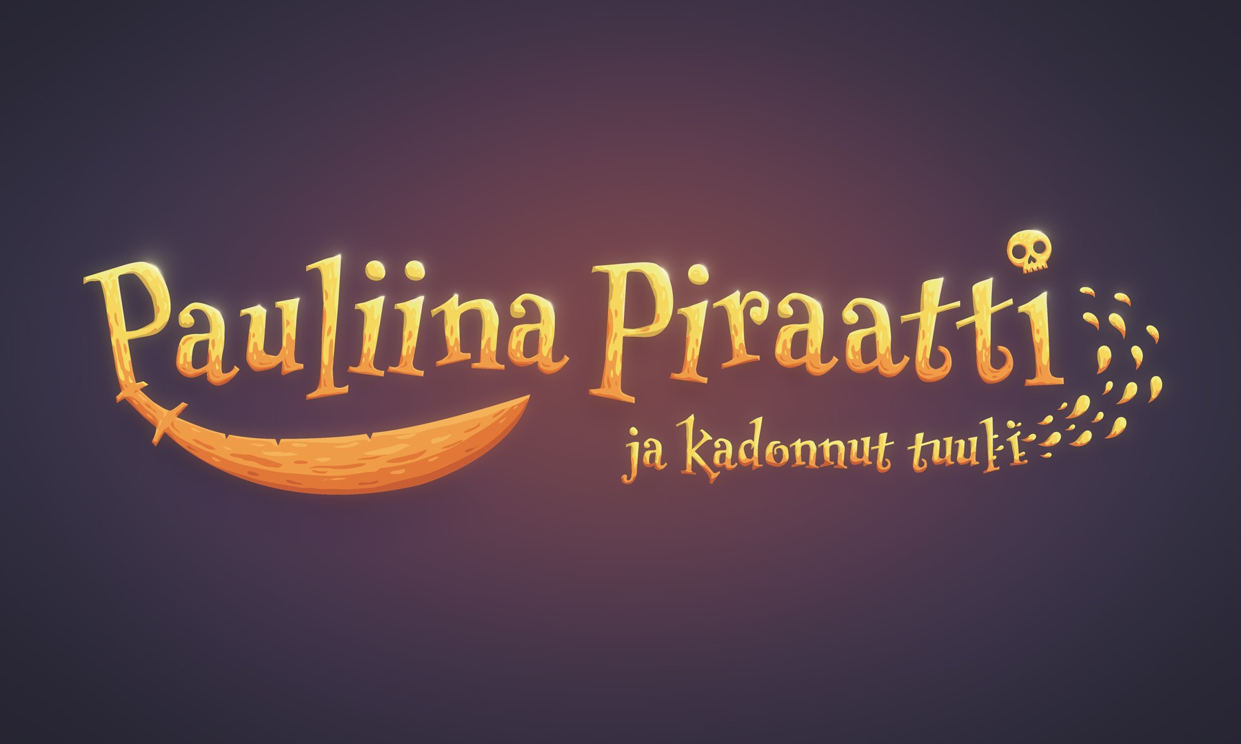 Kuvassa Pauliina Piraatti nimilogo
